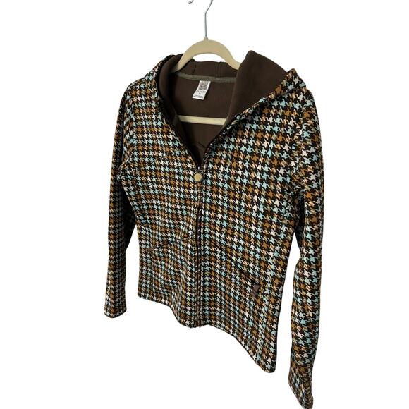 Burton multi color plaid ski/snowboard jacket size ladies medium - Picture 5 of 9